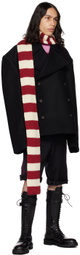 EGONlab Black Oversized Peacoat