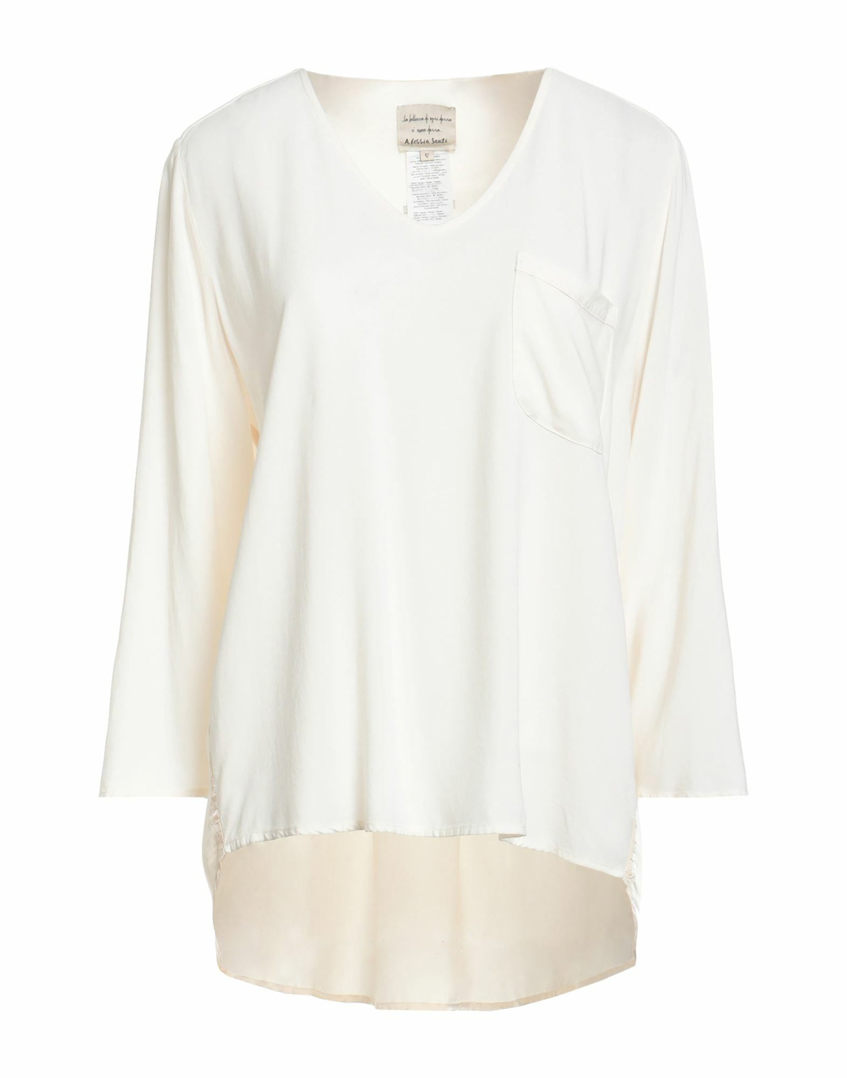Alessia Santi Womens Top Ivory