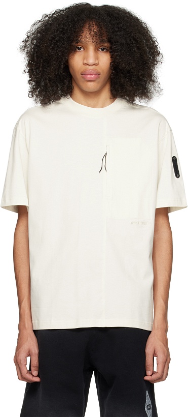 Photo: A-COLD-WALL* Off-White Zip T-Shirt