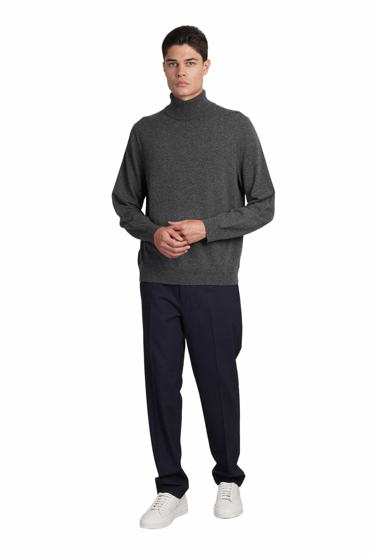 Theory Knitwear In Grey Cashmere