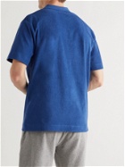 SUNSPEL - Cotton-Terry Polo Shirt - Blue