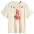 Second/Layer Men's La Rosa Baggy Baby T-Shirt in Beige