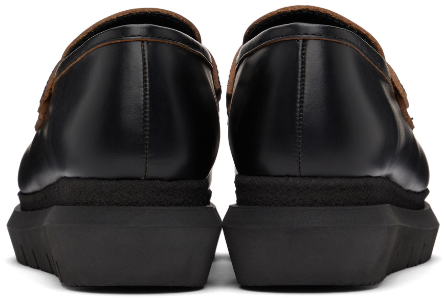Sacai Black Coin Loafers Sacai