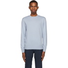 Ermenegildo Zegna Blue Premium Cotton Sweater