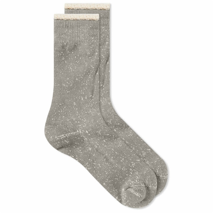 Photo: RoToTo Double Face Sock in Mid Grey