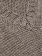 FRAME - Yak and Merino Wool-Blend Sweater Vest - Neutrals