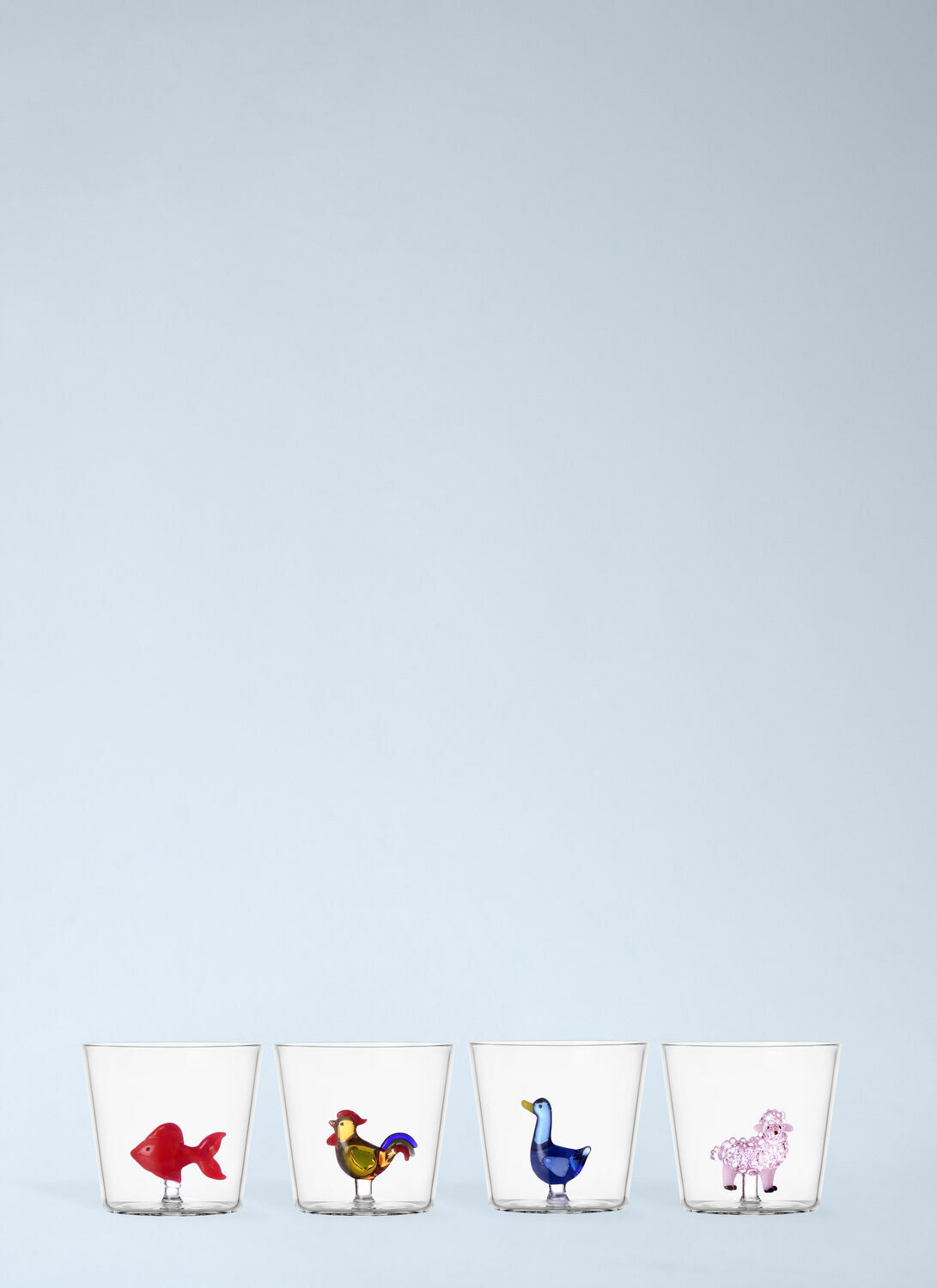 Ichendorf Milano Set Of Four Animal Far Tumbler Glasses