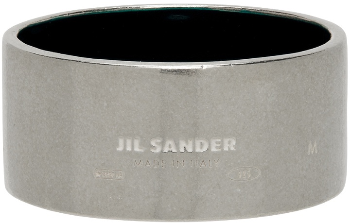 Photo: Jil Sander Silver & Green Light Ring