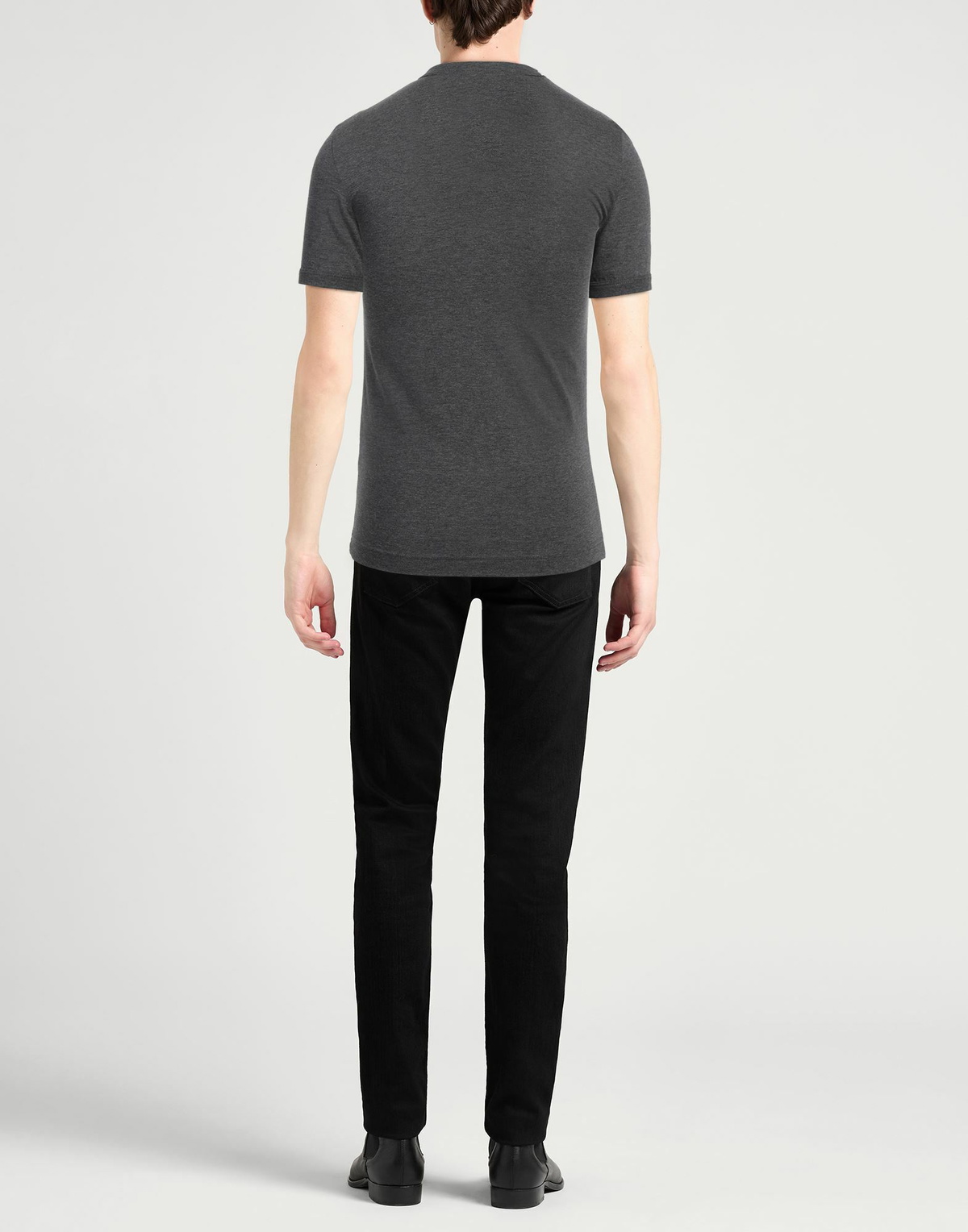 Dolce & gabbana Mens T-shirt in Charcoal