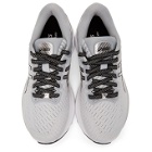 Asics Grey and Silver GEL-Kayano 27 Sneakers