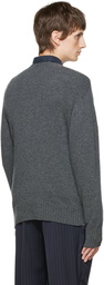 Officine Générale Gray Seamless Sweater