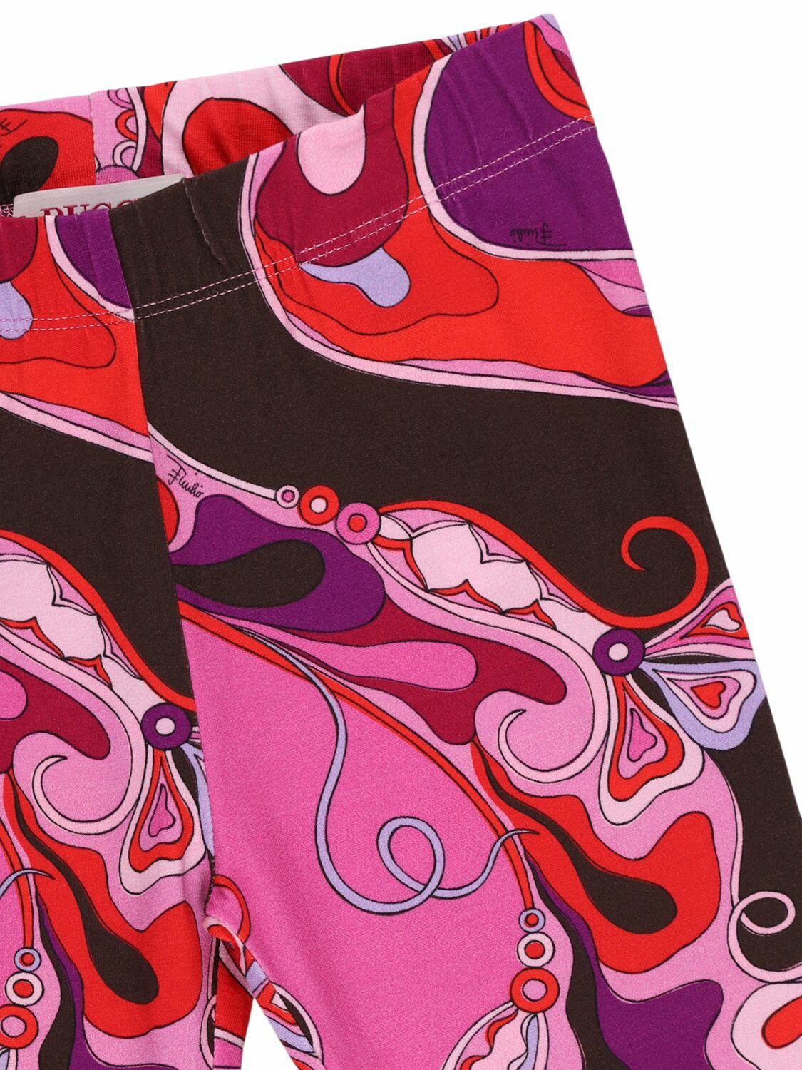 PUCCI Printed Cotton Blend  Jersey Leggings