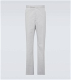 Thom Browne Striped low-rise cotton chinos