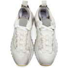 Acne Studios White Tumbled Rockaway Sneakers