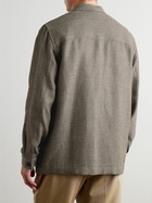 Sunspel - Cotton and Linen-Blend Overshirt - Green