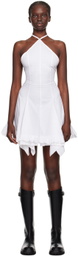 Ludovic de Saint Sernin White Ice Skating Minidress
