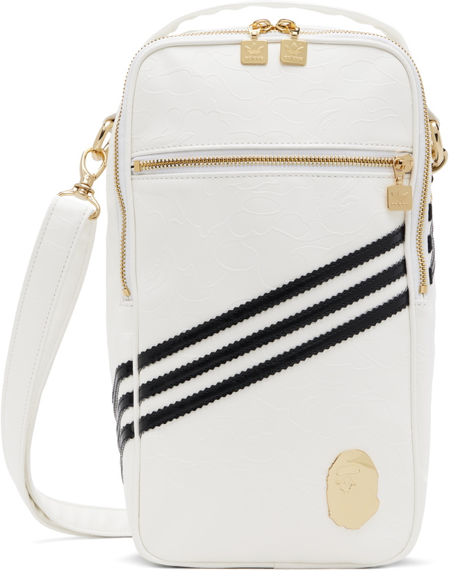 Photo: BAPE White adidas Originals Edition 'BAPE' Bag