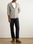 Altea - Shawl-Collar Alpaca-Blend Cardigan - Neutrals