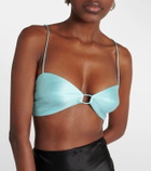 The Sei Silk bra top