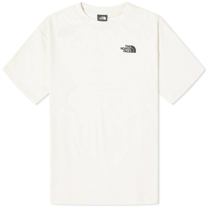 Photo: The North Face Women's Essential Oversized T-Shirt in White Dune