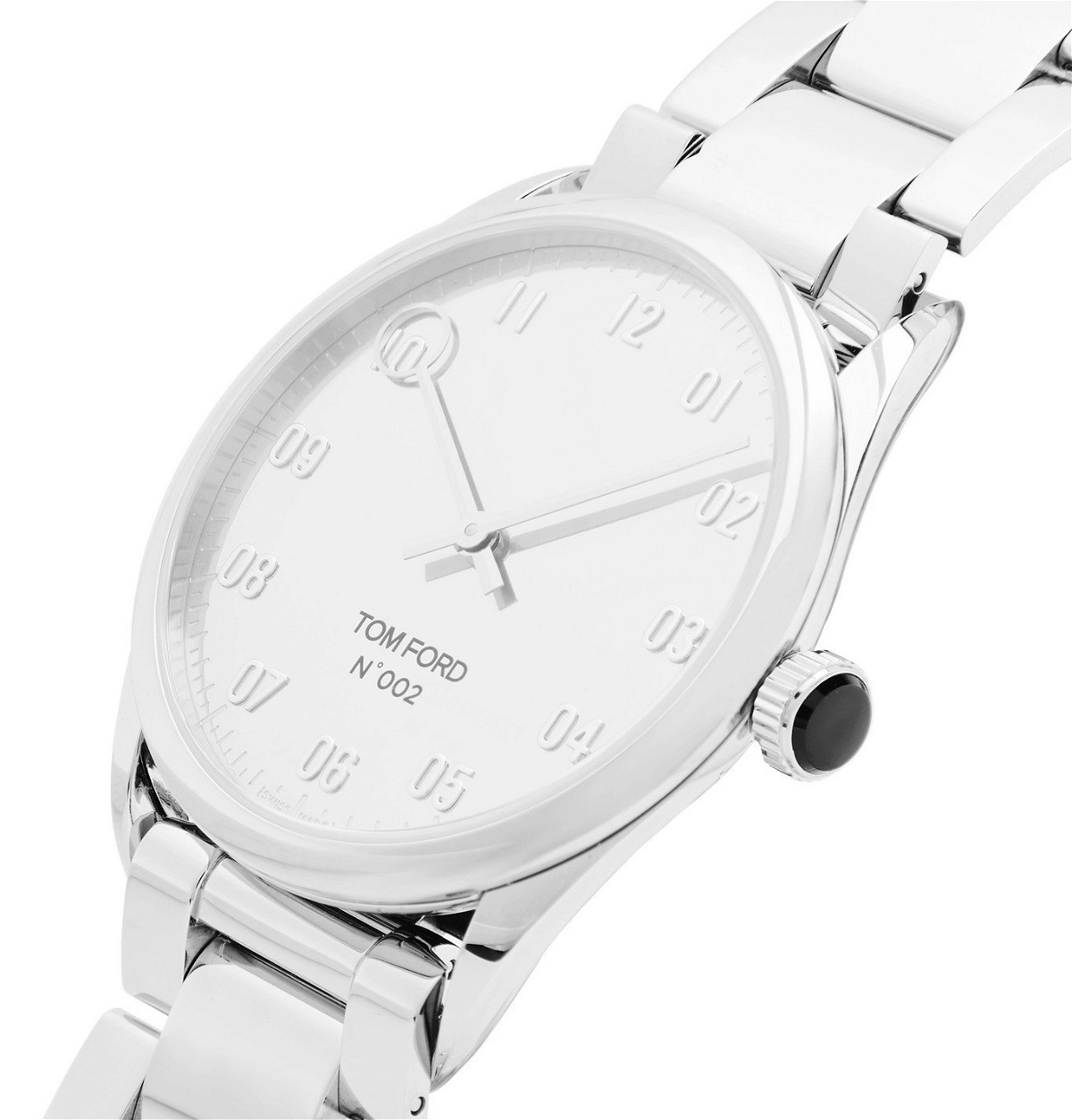 Tom Ford Timepieces - 002 38mm Stainless Steel Watch - Silver Tom