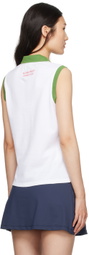 Palmes SSENSE Exclusive White Forest Polo