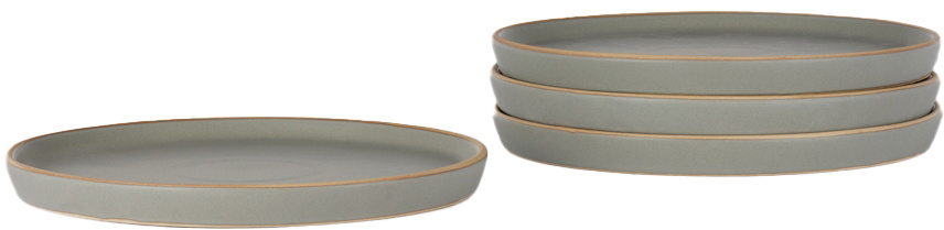 Lineage Ceramics Gray Side Plate, 4 pcs