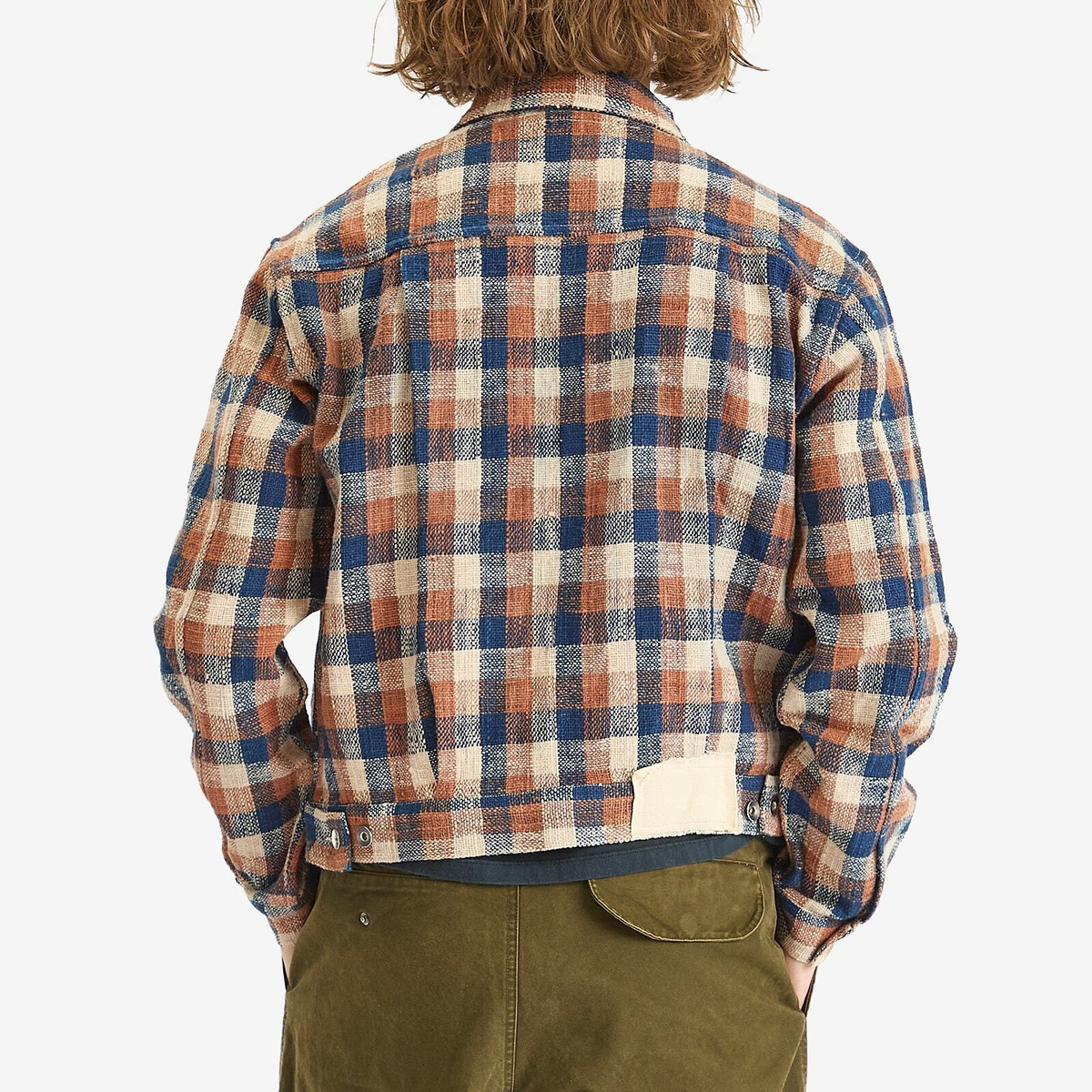 Story mfg. Men's Tuesday Jacket in Barn Check Story Mfg.