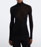 The Row Arp cashmere turtleneck sweater