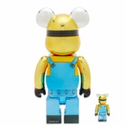 Medicom Be@rbrick Bob Chrome Ver. 