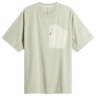 Arc'teryx Men's Konseal Pocket T-Shirt in Habitat/Sea Salt