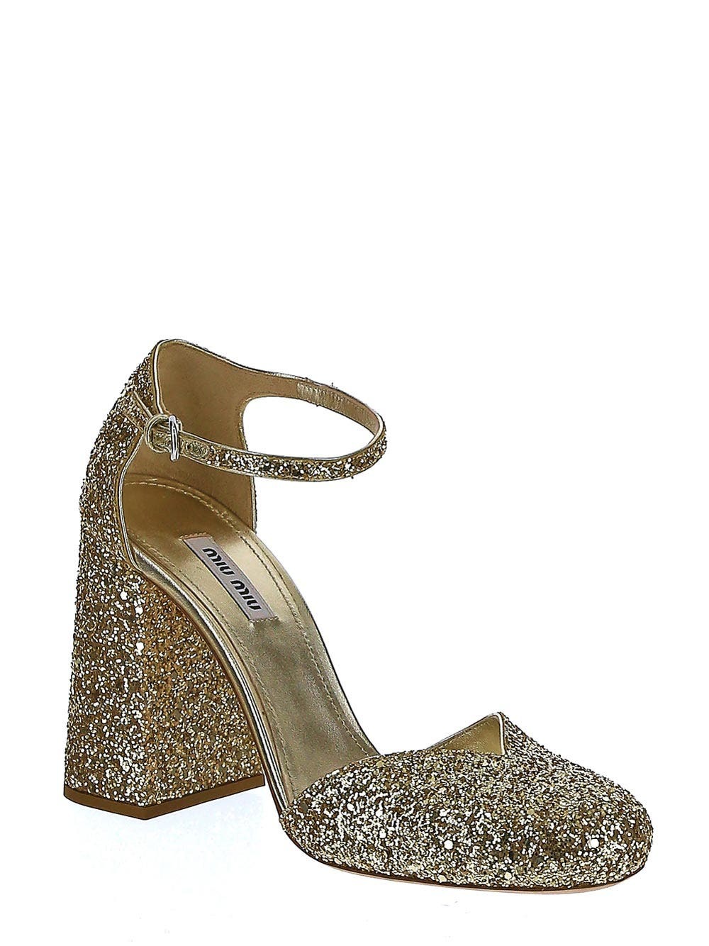 Miu Miu Glitter High Heels Miu Miu