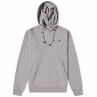 Ambush Men's Stoppers Popover Hoody in Brown