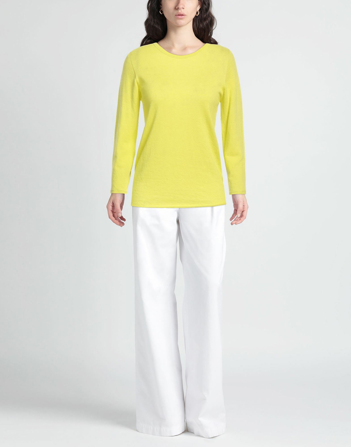Majestic Filatures Womens Sweater Lime in Green