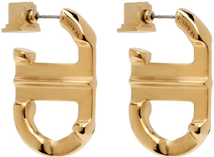 Photo: Lanvin Gold Chain Earrings