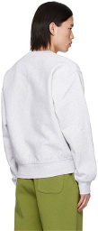 Stüssy Gray 'International' Sweatshirt