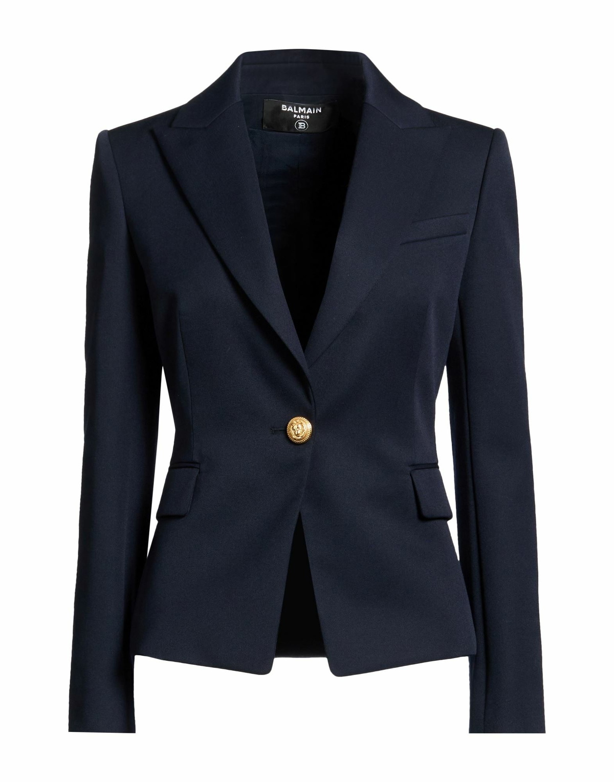 Balmain Womens Blazer in Midnight blue