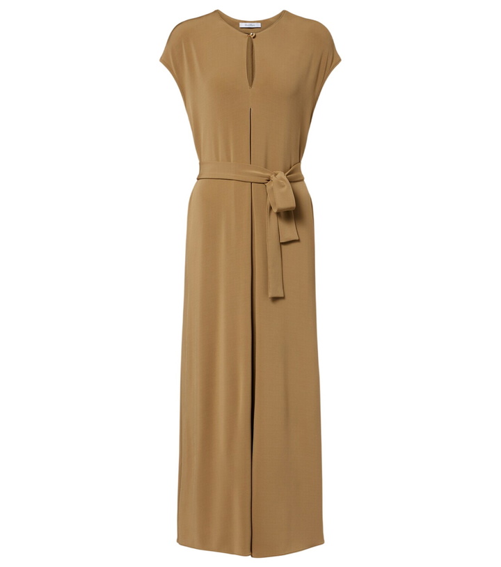 Photo: Max Mara Feluca keyhole belted maxi dress
