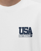 Sporty & Rich Team Usa T Shirt White - Mens - Shortsleeves