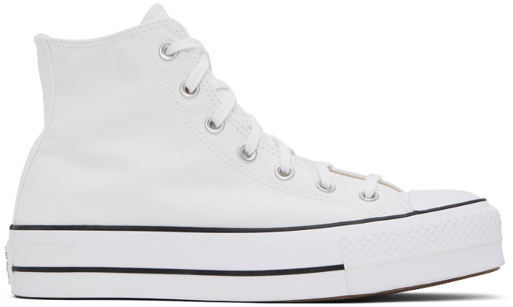 Photo: Converse White Chuck Taylor All Star Sneakers