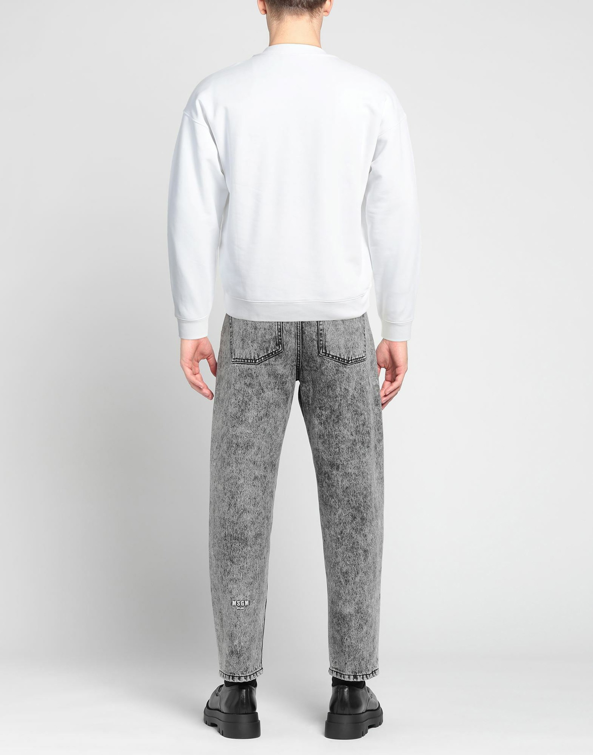 Moschino Mens Sweatshirt in White
