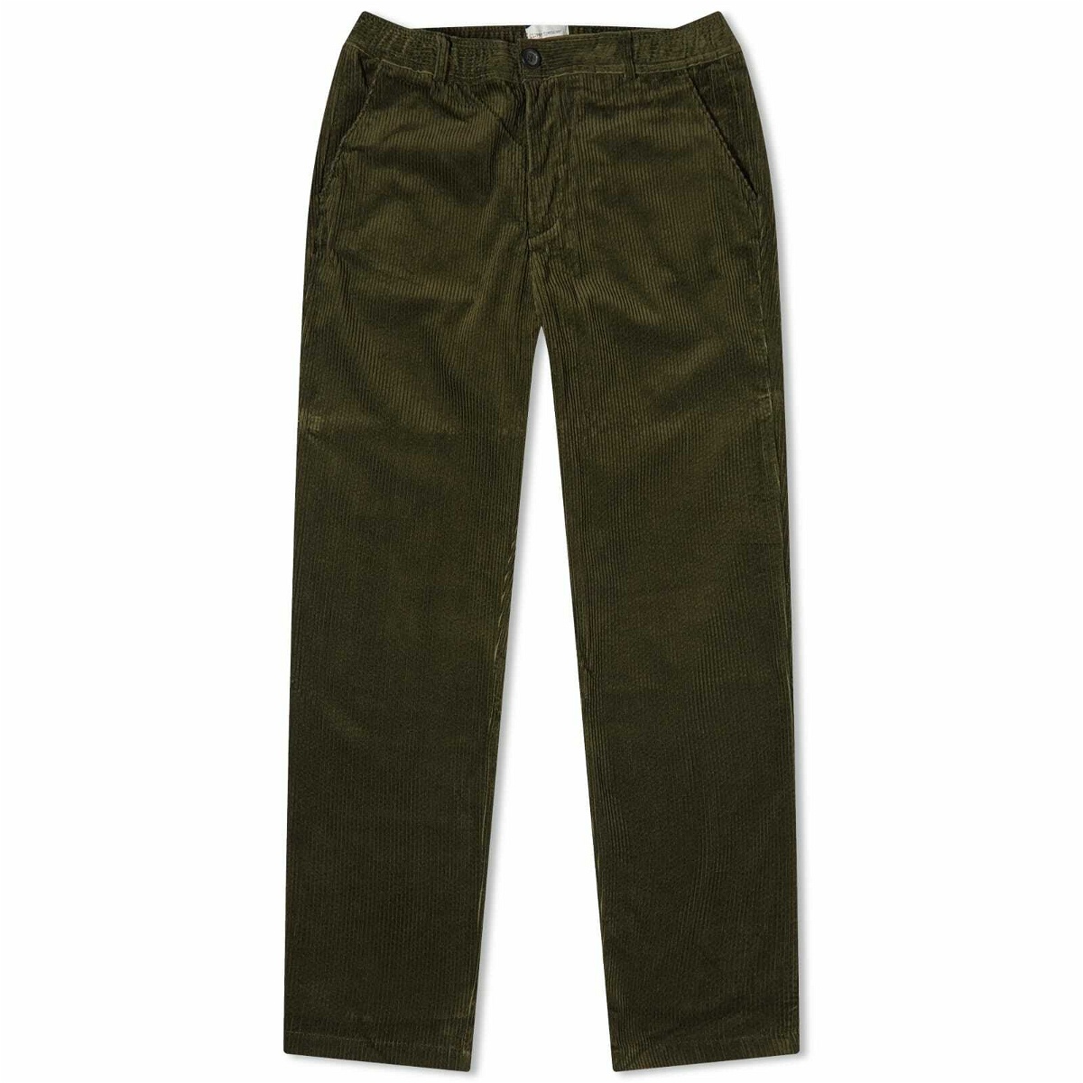 Photo: Oliver Spencer Men's Cord Drawstring Trousers in Green