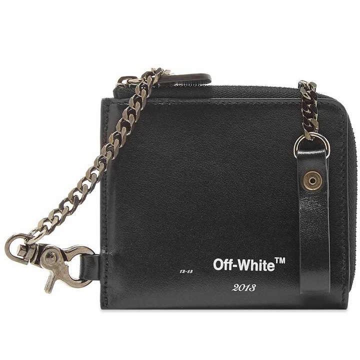 Photo: Off-White "LOGO" Chain Wallet