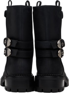 Marc Jacobs Black 'The Kiki Moto' Boots