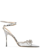 MACH & MACH - Double Bow Crystal-embellished Pvc Slingback Pumps