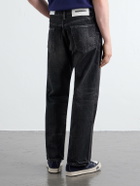 Neighborhood - Washed Straight-Leg Jeans - Black