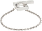 Tom Wood Silver Square Rope Bracelet