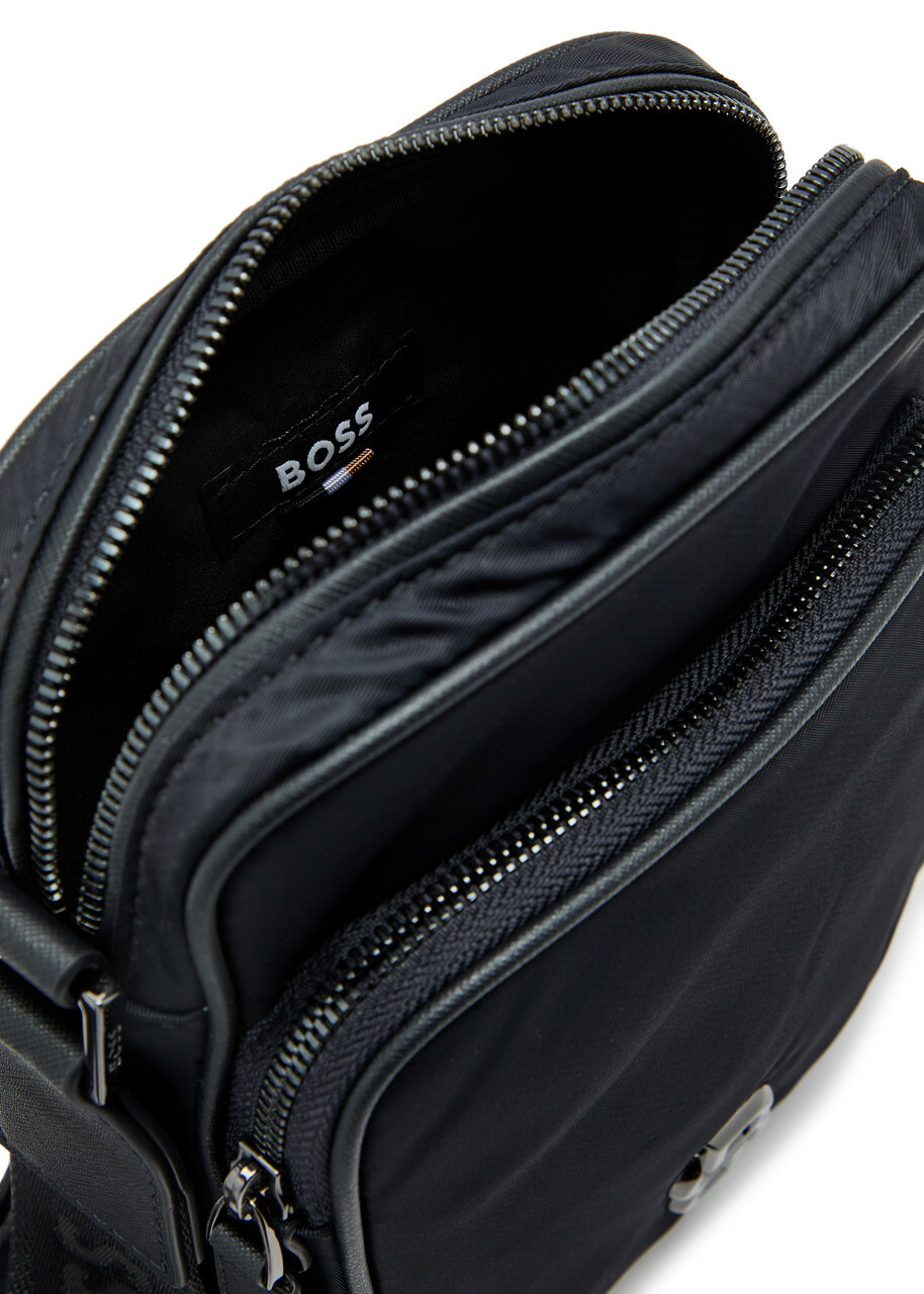 Boss Icon Logo Nylon Cross-body bag - Navy - One Size BOSS Boss Icon Logo Nylon Cross-body bag - Navy - One Size BOSS