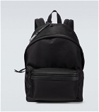 Saint Laurent - Nylon and leather City backpack