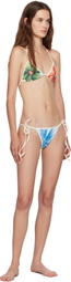 Juliet Johnstone Off-White Garden Bikini Bottom